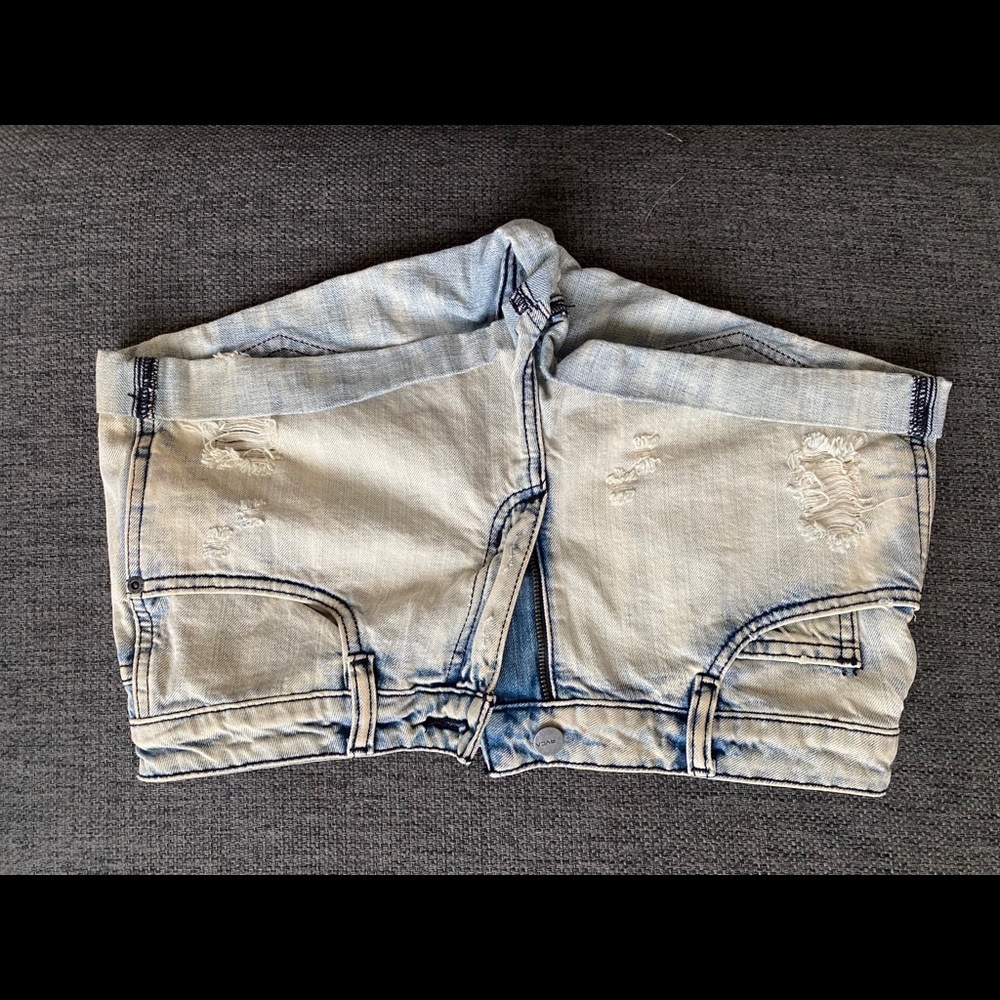 RVCA denim shorts